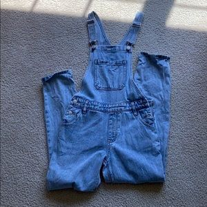 Overalls mom jean style